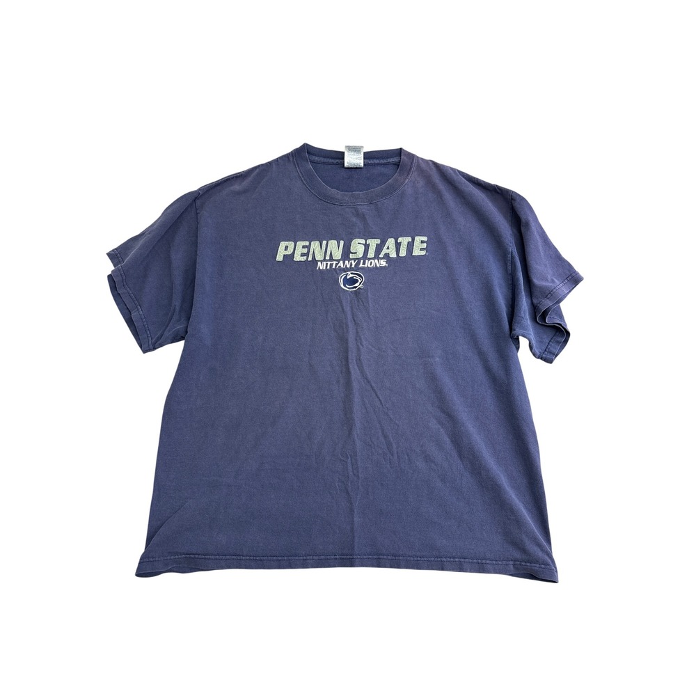 Penn State Nittany Lions Delta Magnum Weight Navy Blue Graphic T-Shirt XL Mens